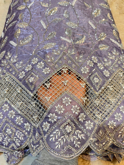 Jimmy Choo Ombre Shaded Handwork Embroidery 50 Inch width