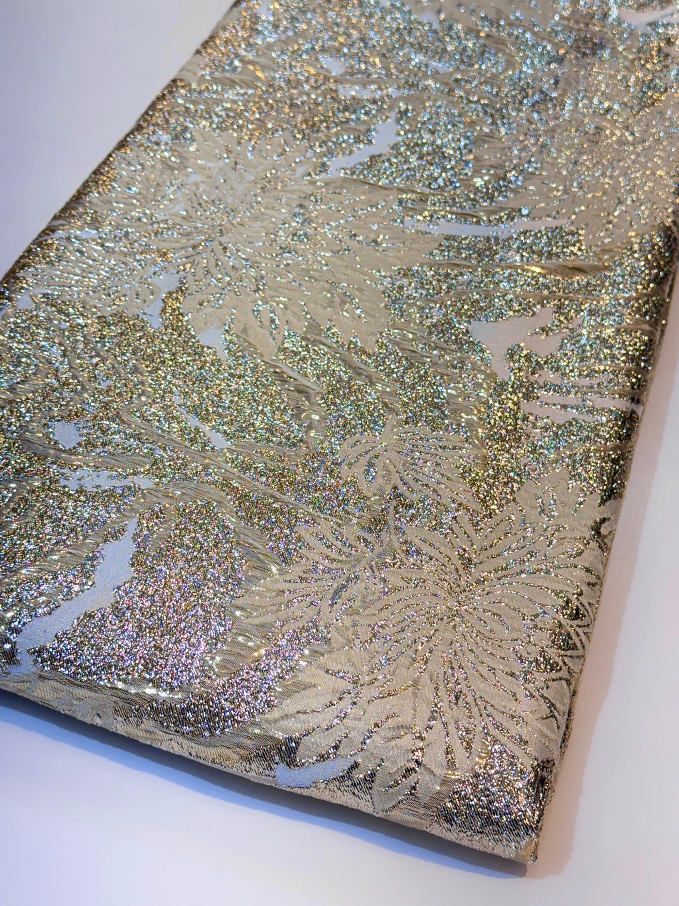 Fiora Big Width Korean Organza Jacquard Fabric 55 inch width