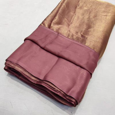 (Wholesale Pack of 20 meter) Superflowy Satin Georgette Shimmer Foil 44 inch width