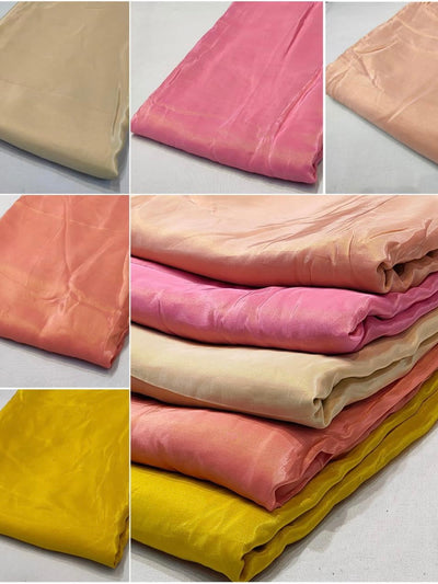 Viscose Zari Tissue Plain Color’s