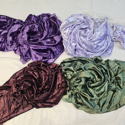Pure Viscose Velvets Solid Colors 44 inch Width