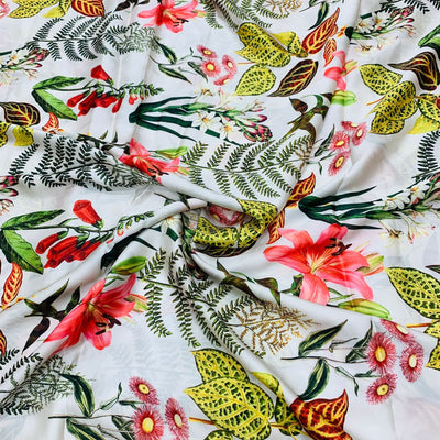 Satin Georgette Prints Supersoft And Comfortable 44 Inch width