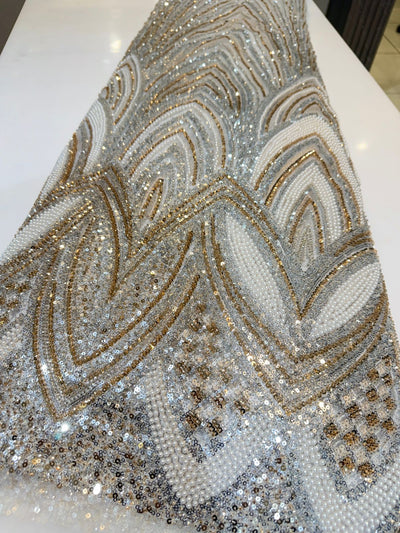 Costa Handwork Net Embroidery  54 inch width
