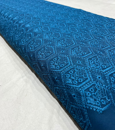 Georgette Chikankari Embroidery 44 inch width