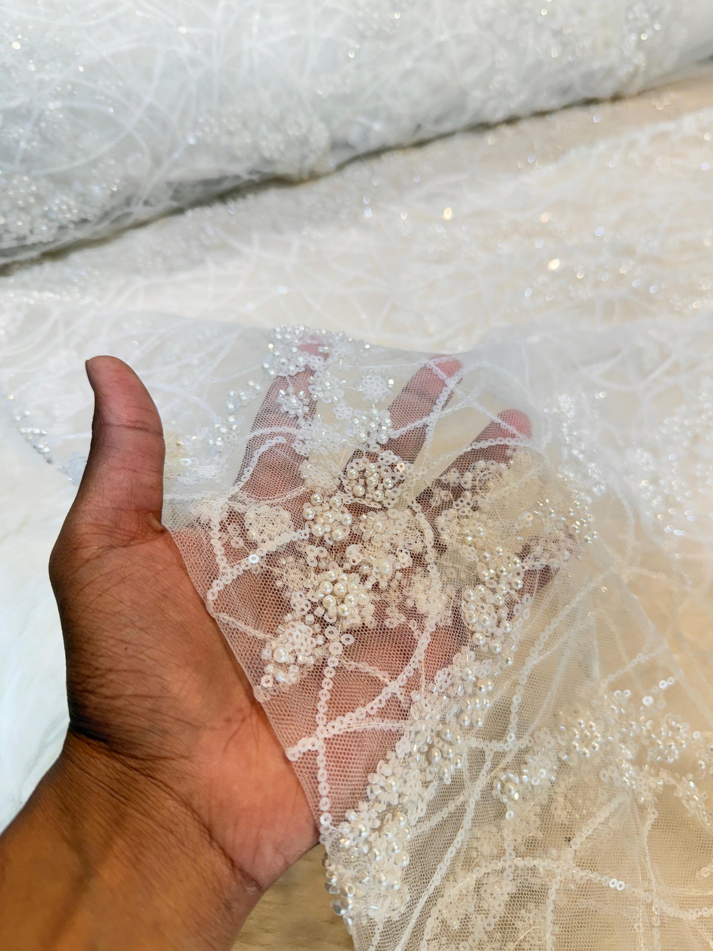 Imported Net Handwork Embroidery 54 inch width