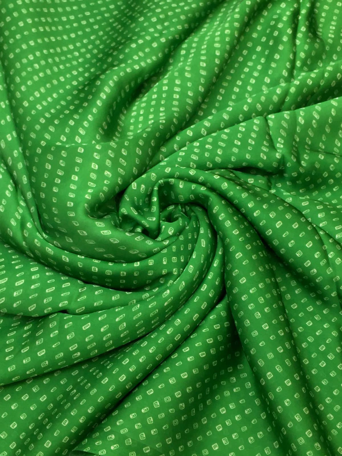 Satin Georgette Bandhni Printed 44 Inch width