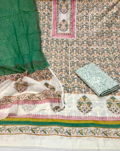 Very Beautiful unstitched cotton suits
