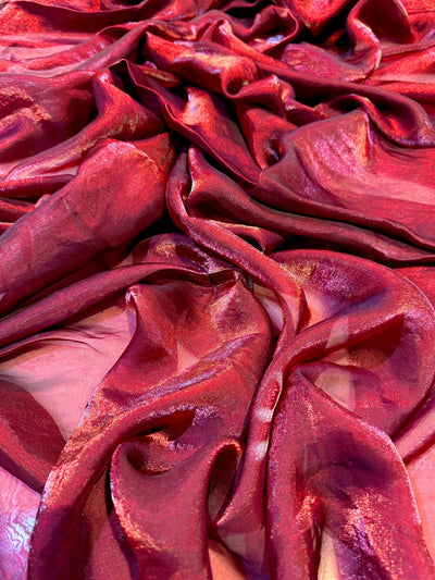 Supersoft Two Tone Satin Organza Fabric 44 inch width