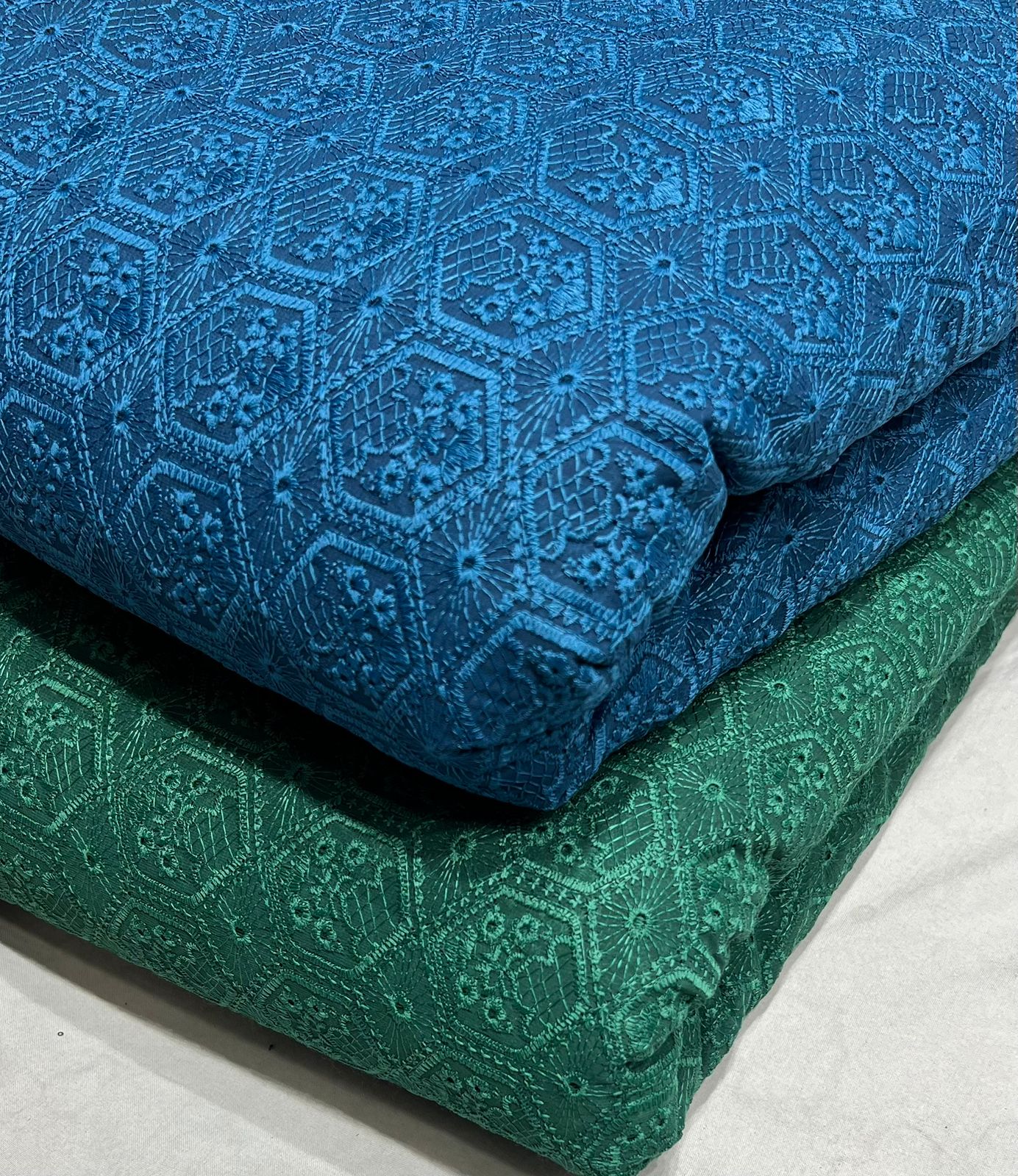 Georgette Chikankari Embroidery 44 inch width