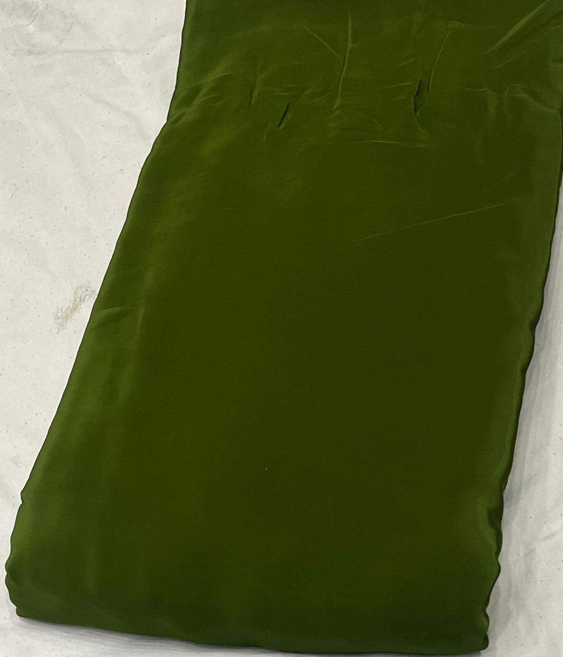 Pure Viscose Crape Plain Colors 44 Inch Width Solid Colors