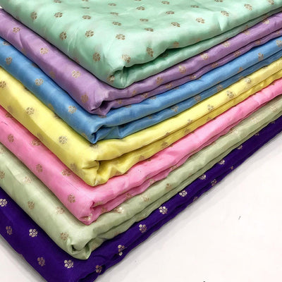 Pure Viscose Silk Jacquard 44 inch width  (Booti Pattern)