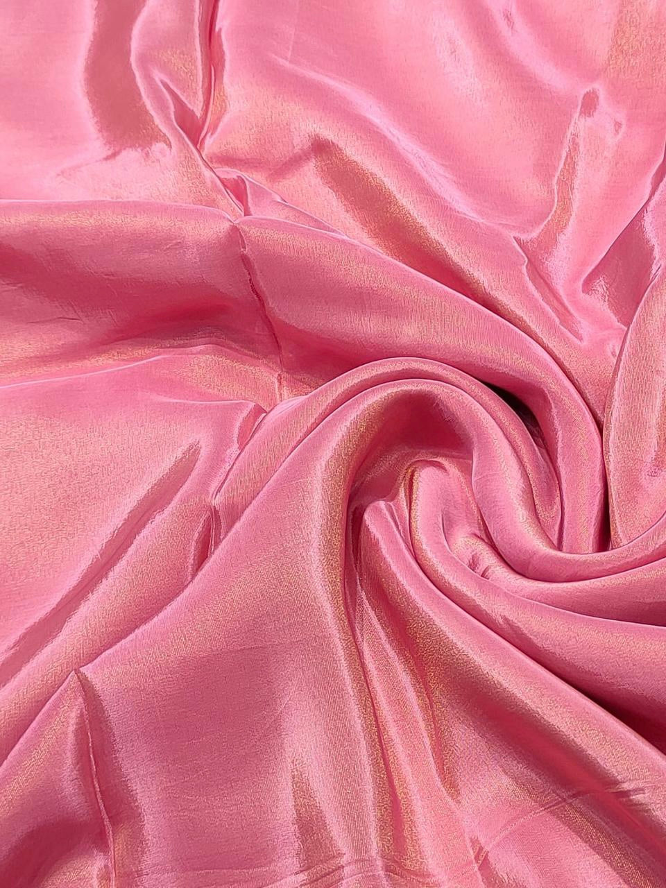 Viscose Zari Tissue Plain Color’s