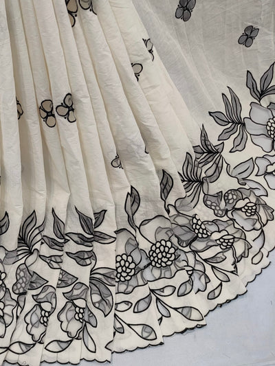 Pure Cotten Cutwork Embroidery 50inch width