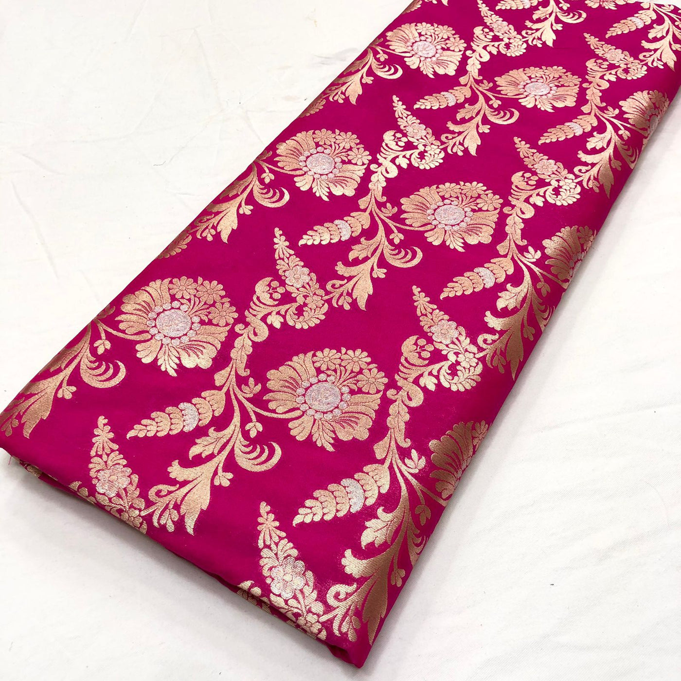 Pure Silk Banarasi Jacquard 44 Inch width