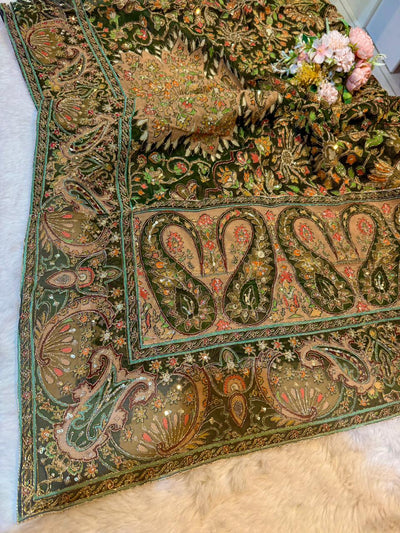 Pure Georgette Itar Dupatta 2.50 meter length