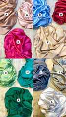 (Precut of 5 meter) Armani satin Solid colors Supersoft and Comfortable 54 Inch width