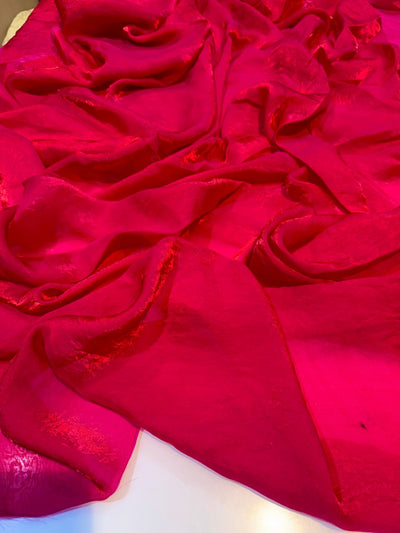 Supersoft Two Tone Satin Organza Fabric 44 inch width
