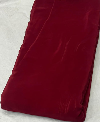 Pure Viscose Crape Plain Colors 44 Inch Width Solid Colors