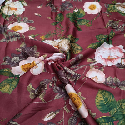 Satin Georgette Print 44 Inch Width