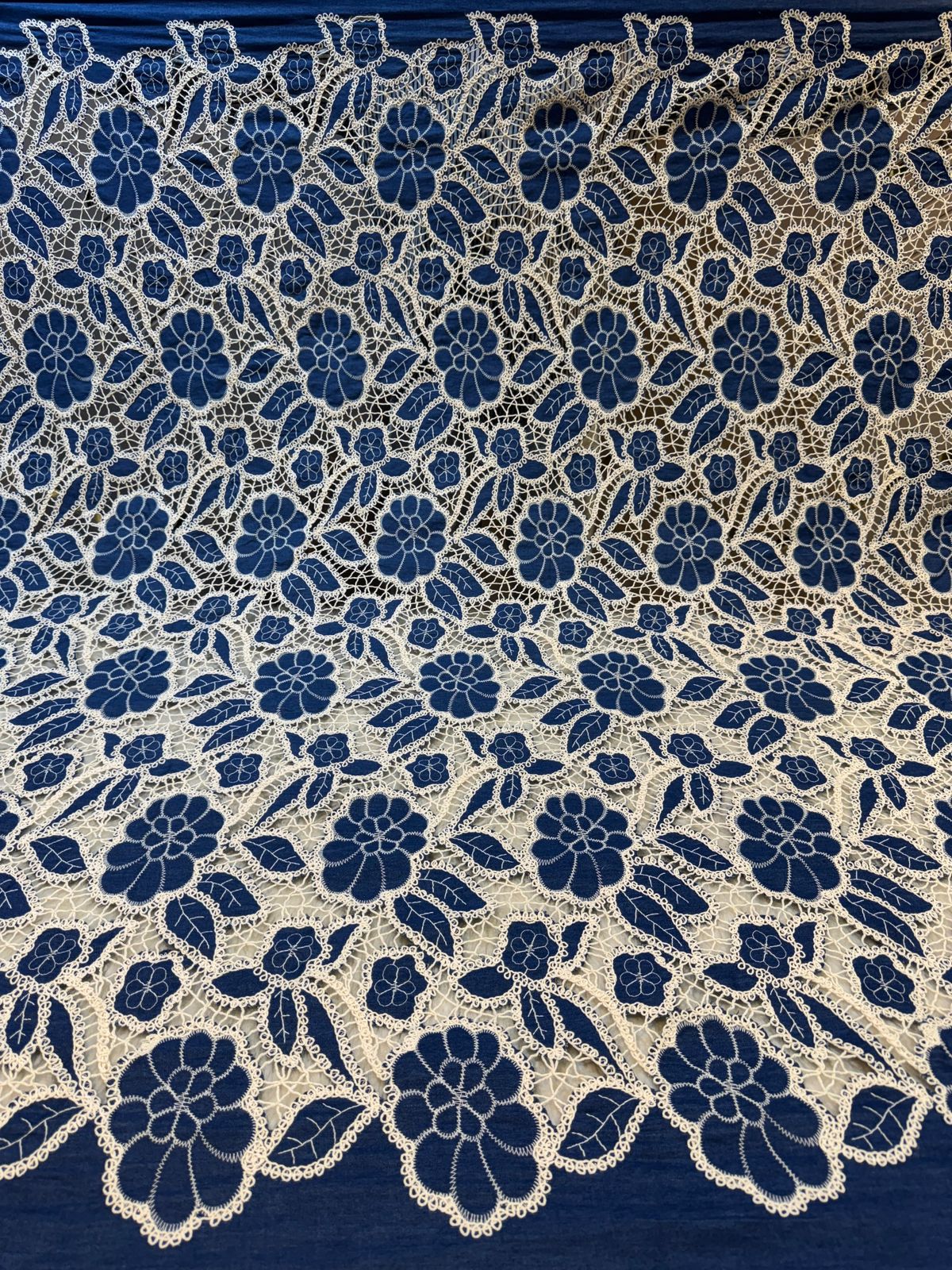 Denim Crochet Fabric big width 50 inch