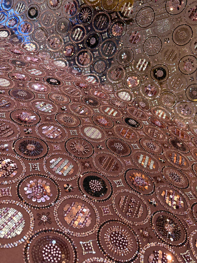 Ziffat Handwork Net Emroidery 54 inch width Luxury Collection