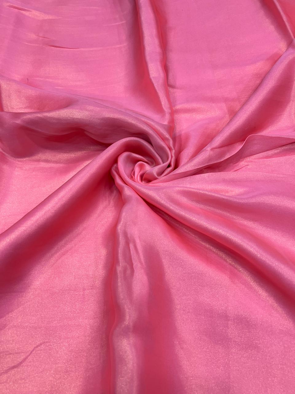 Superflowy Satin Georgette Shimmer Foil 44 Inch width