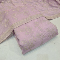 Pure Viscose Organza Suit Set (2.50 Meter Shirt and One Dupatta in a Set )