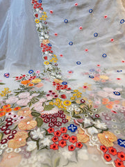 Kiara Organza Suit Set (Shirt And Dupatta Set)