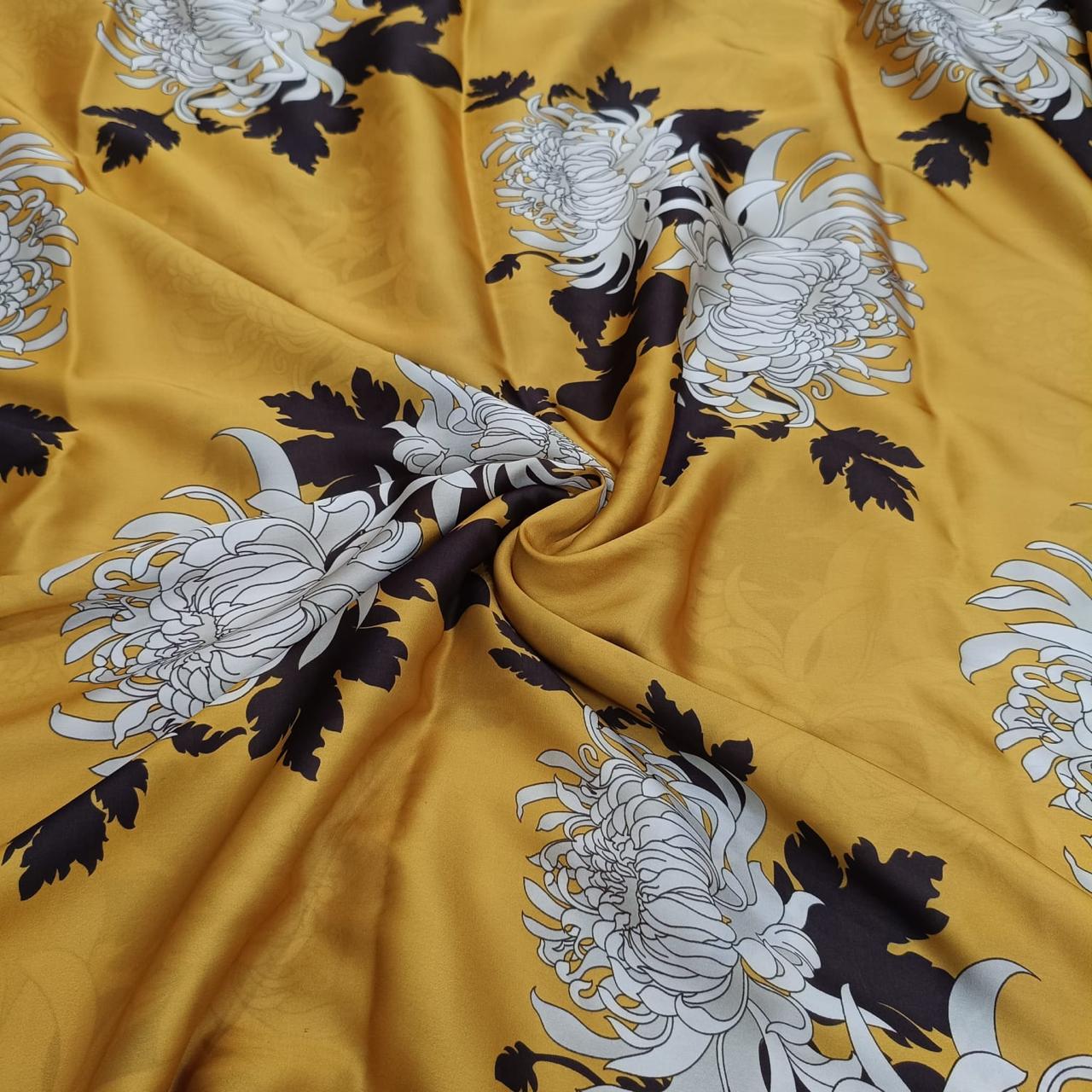 Satin Georgette Print 44 Inch Width