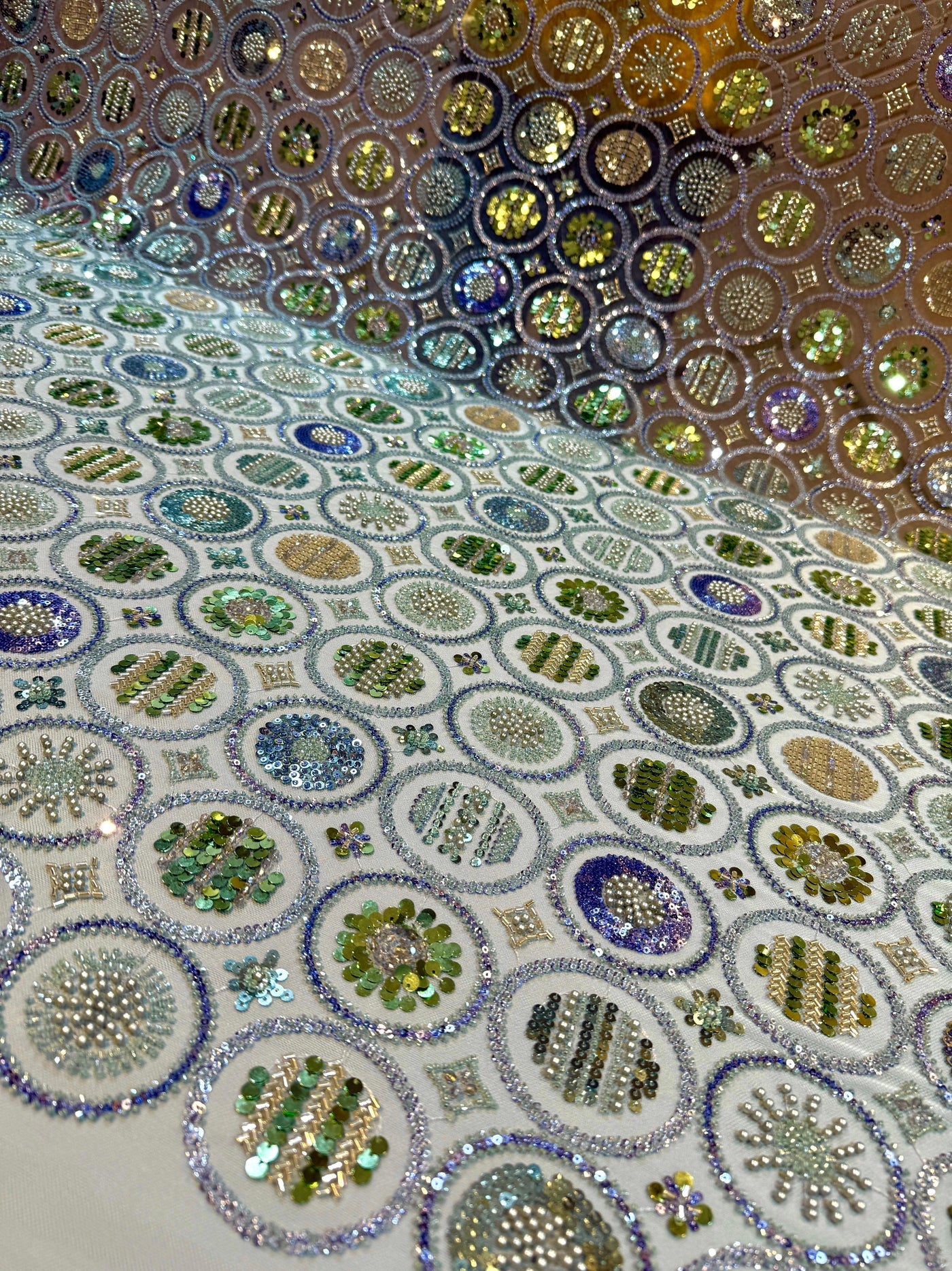 Ziffat Handwork Net Emroidery 54 inch width Luxury Collection