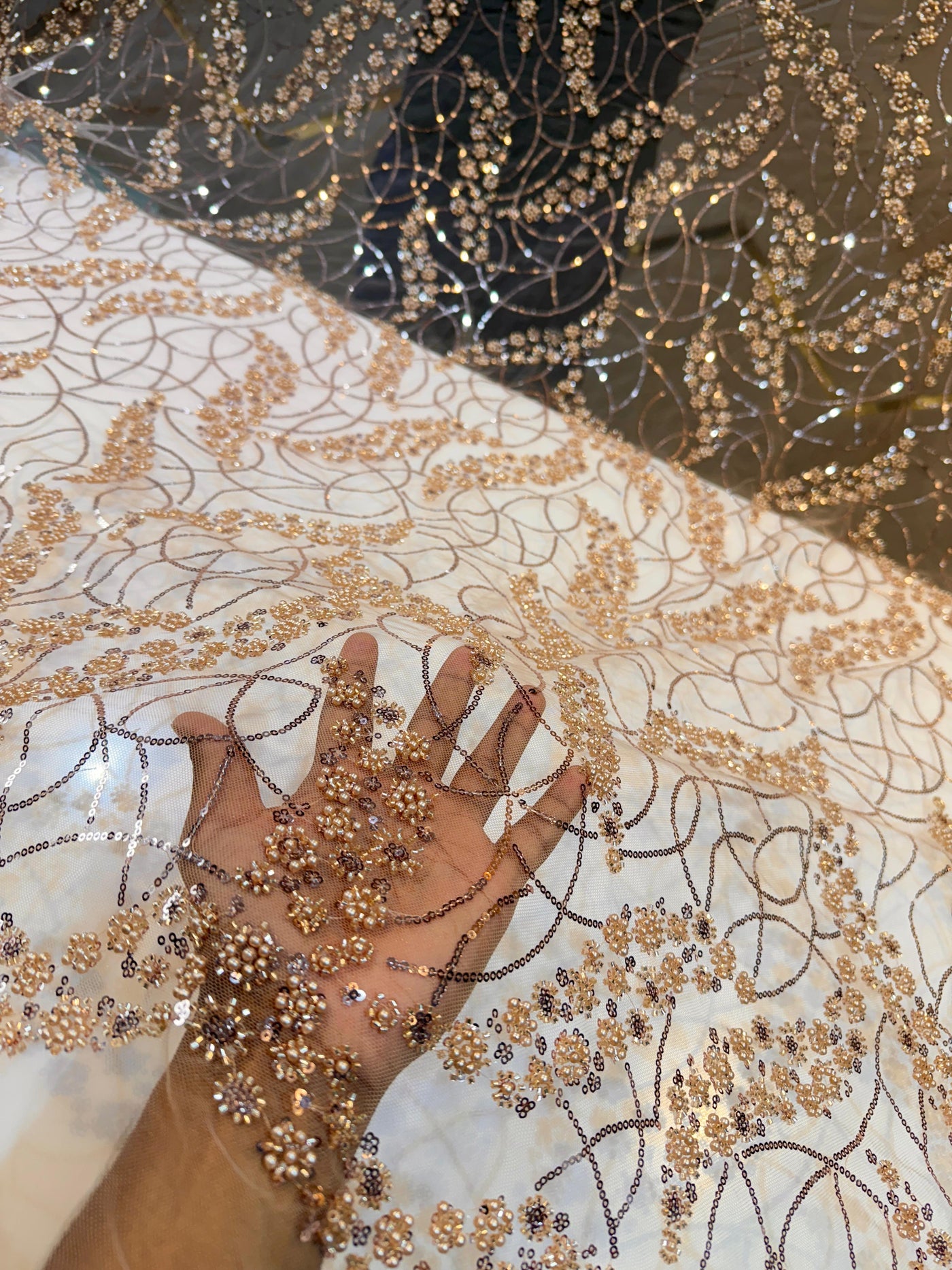 Imported Net Handwork Embroidery 54 inch width