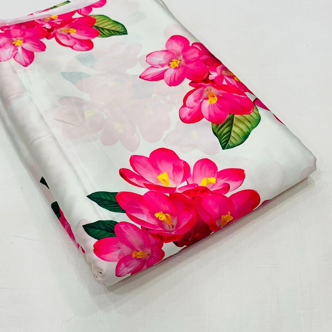 Satin Georgette Print 44 Inch Width