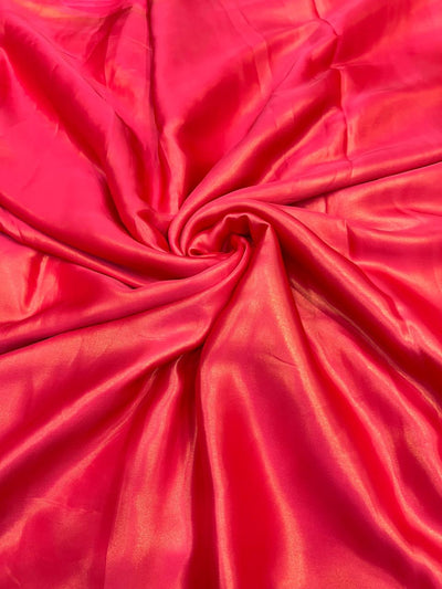 Superflowy Satin Georgette Shimmer Foil 44 Inch width