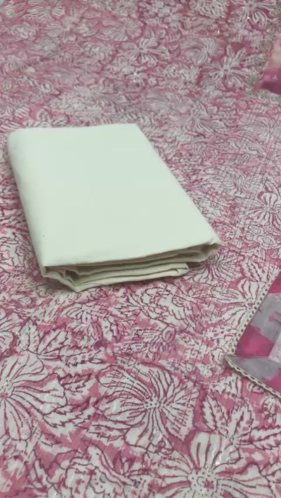 Very Beautiful unstitched cotton suits
