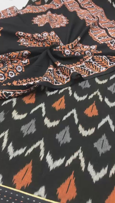Very beautiful unstiched cotton suits