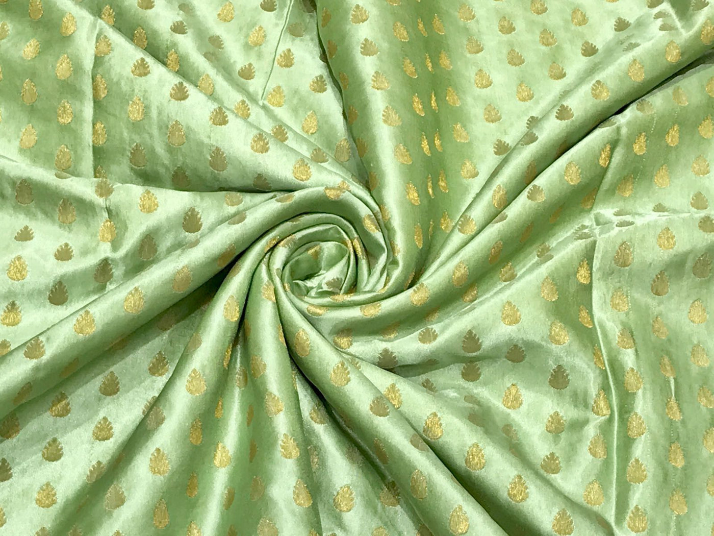 Satin silk jacquard