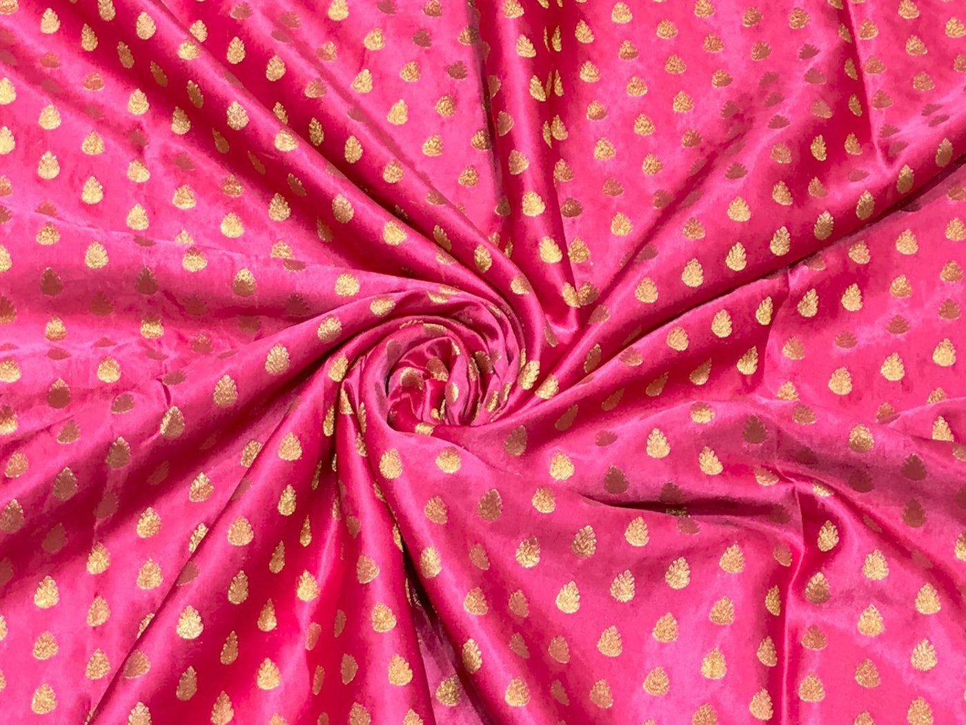 Satin silk jacquard