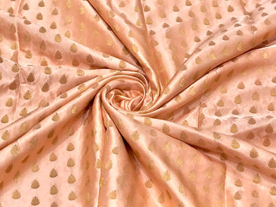 Satin silk jacquard