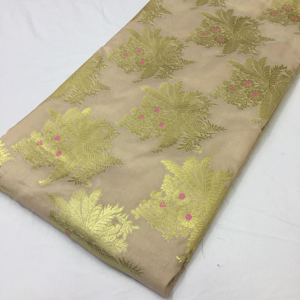 Silk designer brocades