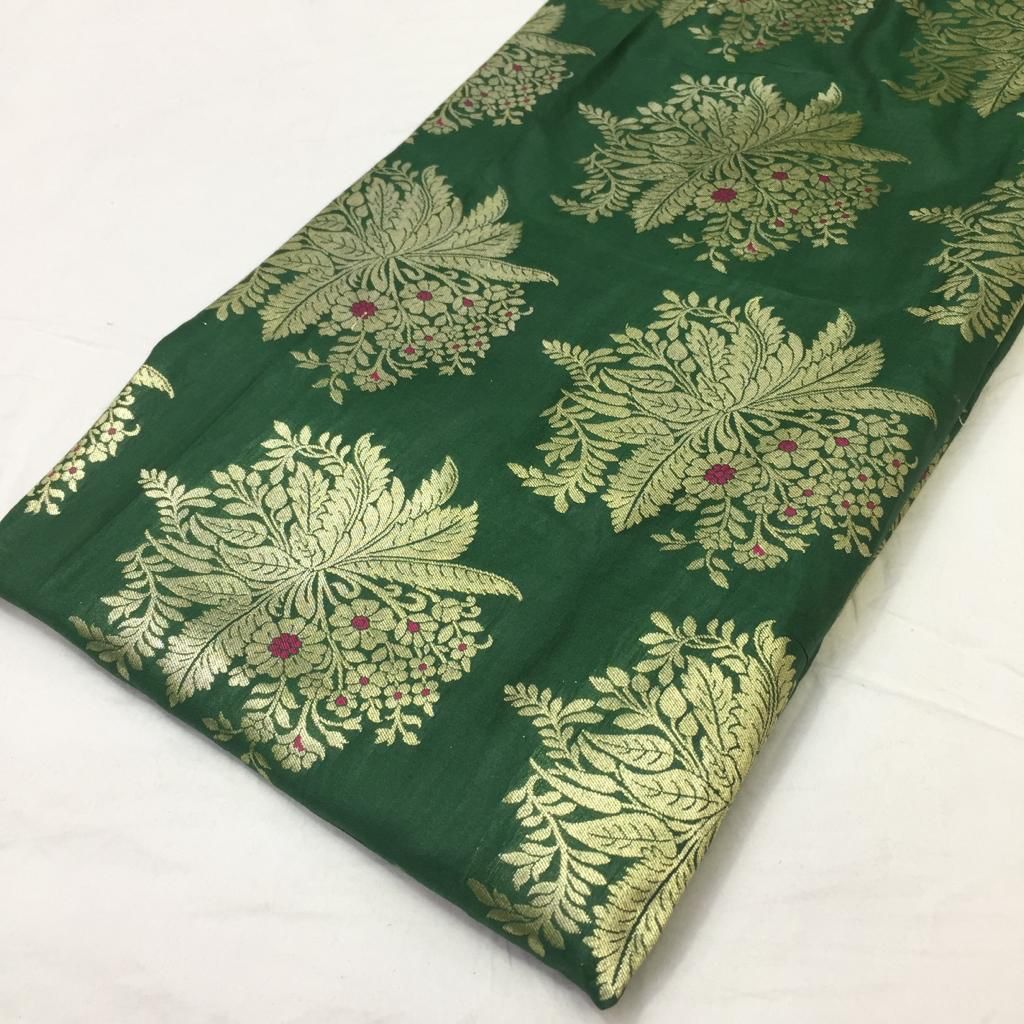 Silk designer brocades